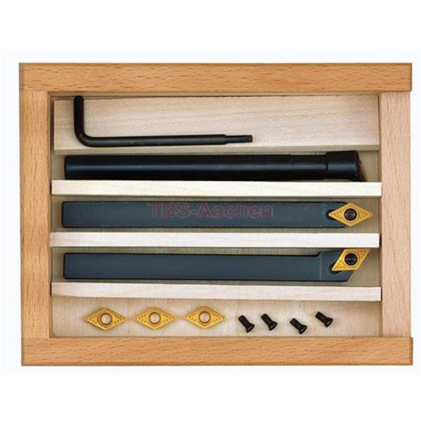 Proxxon 24555 Cutter set with tungsten inserts for PD 230/E and PD 400 (8 x 8 x 90 mm)