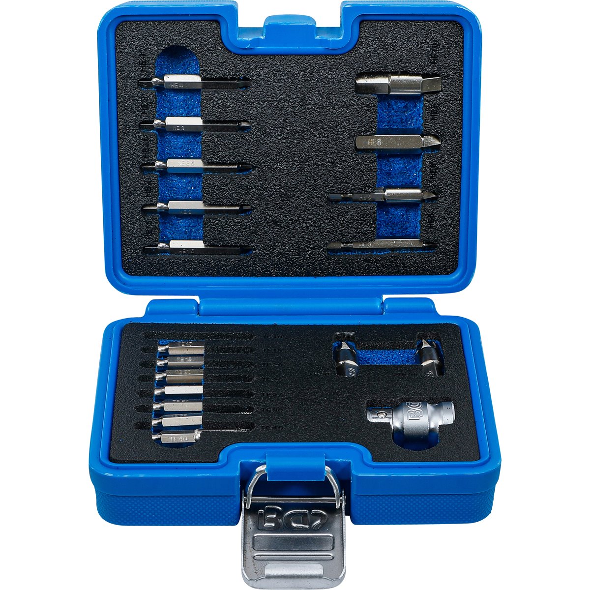 BGS 9173-1 Schraubenausdreher-Satz, für Innensechs kant 1,5 - 10 mm / T-Profil (für Torx), T10 - T55,