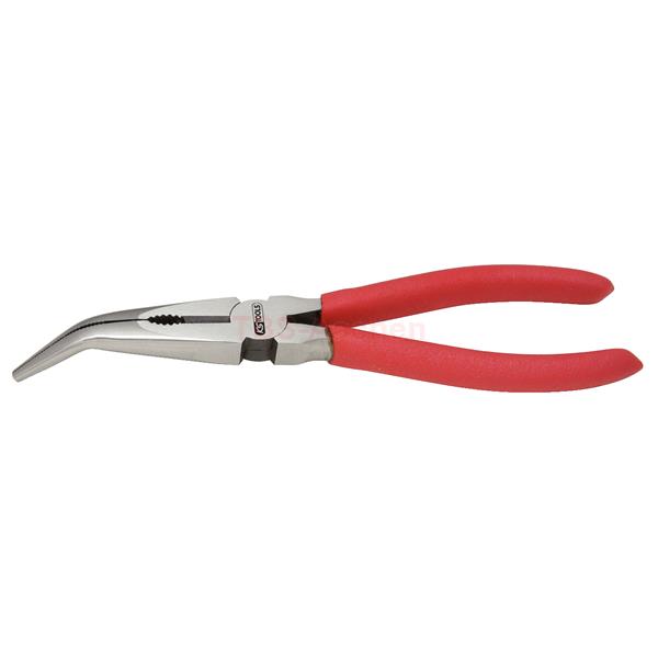 KS-Tools 115.1318 Flachrundzange,gebogen,165mm 