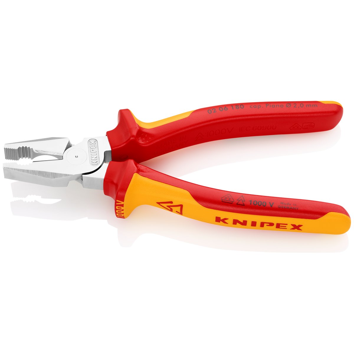 Knipex 02 06 180 Kraftkombizange