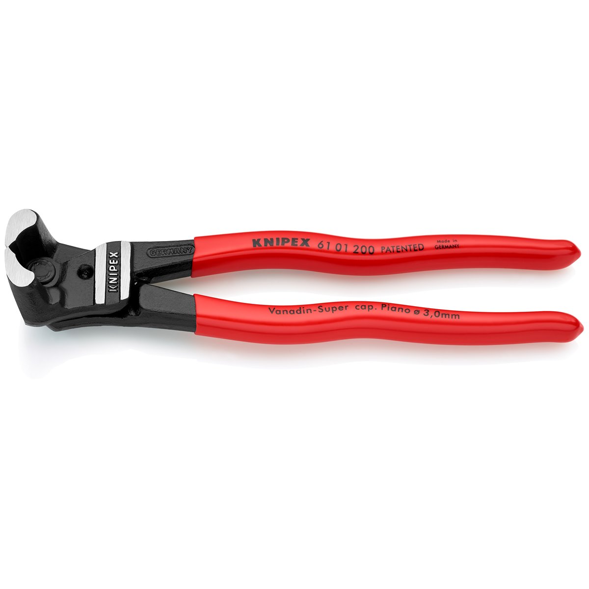 Knipex 61 01 200 LEVER END-CUTTING NIPPERS 