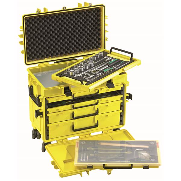 Stahlwille 13217 LGE Tool trolley, yellow 