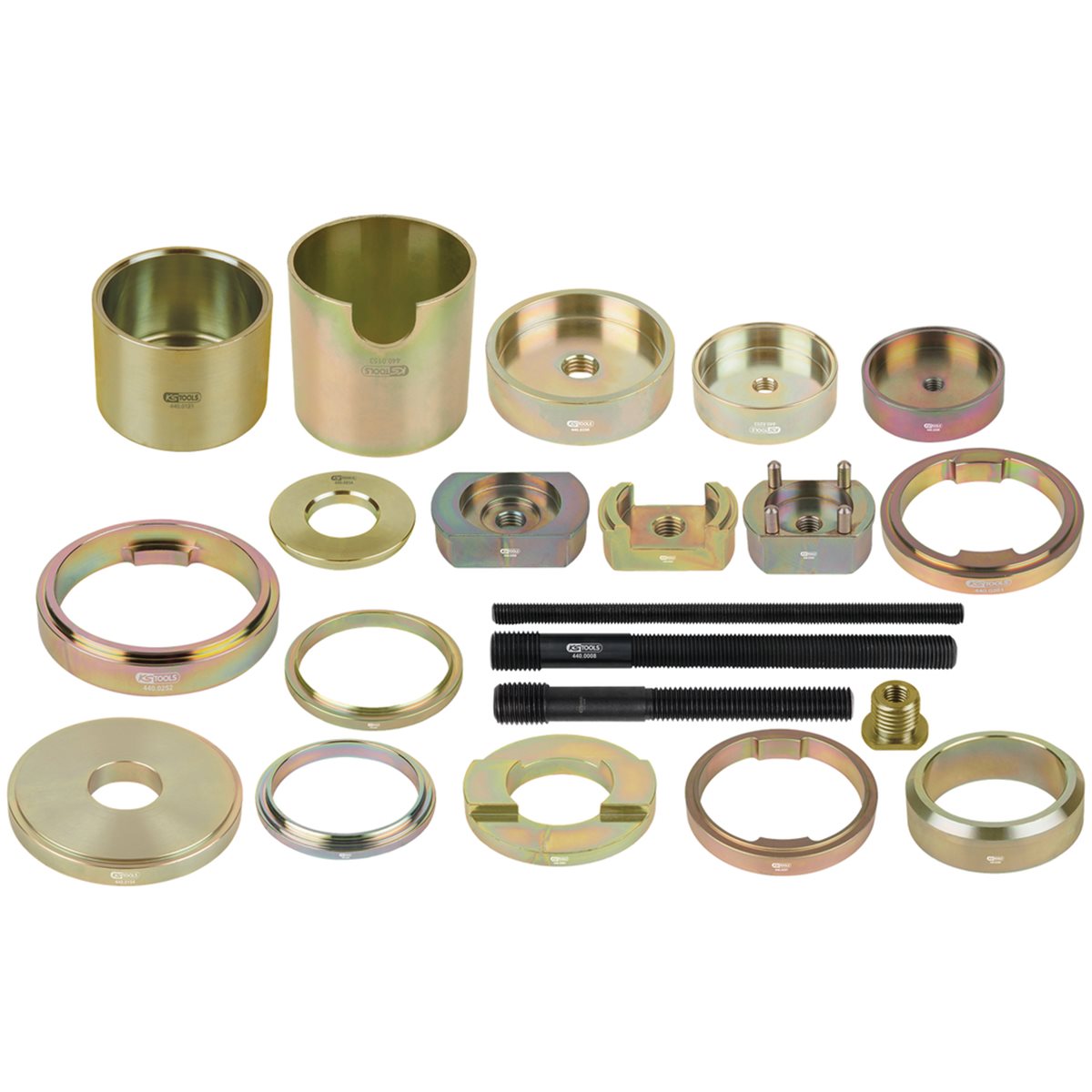 KS-Tools 440.0255 Silentlagerwerkzeug-Satz, 21-tlg ., für BMW Hinterachse