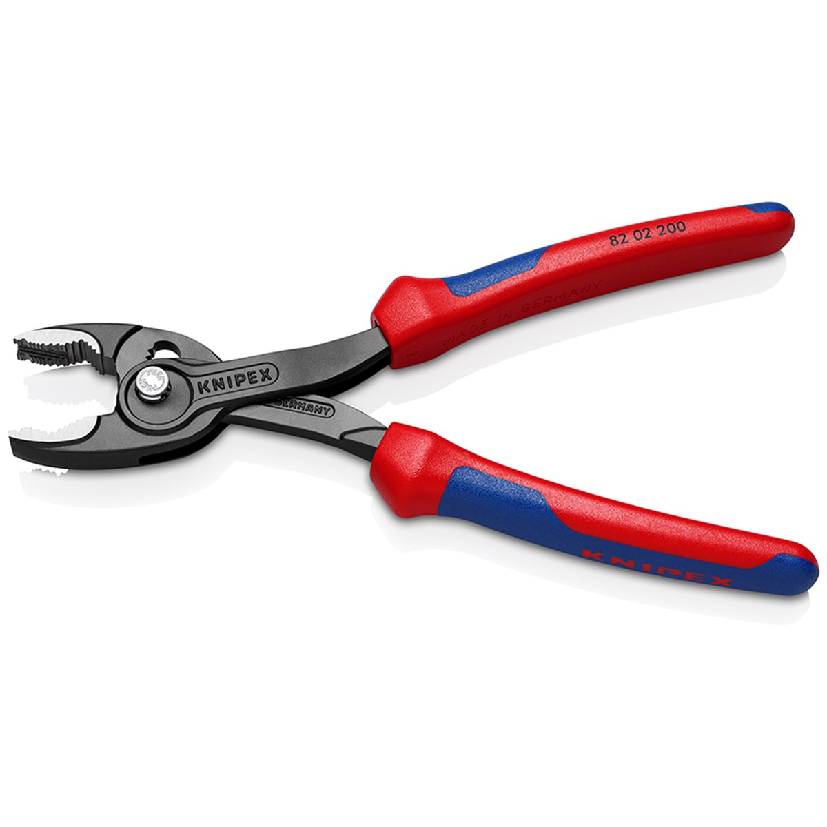 Knipex 82 02 200 TwinGrip Frontgreifzange 200 mm Mehrkomponenten-Griff