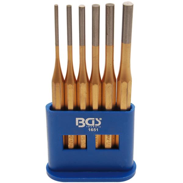 BGS 1651 Pin Punch Set, 150 mm, 3 - 8 mm, 6 pcs. 