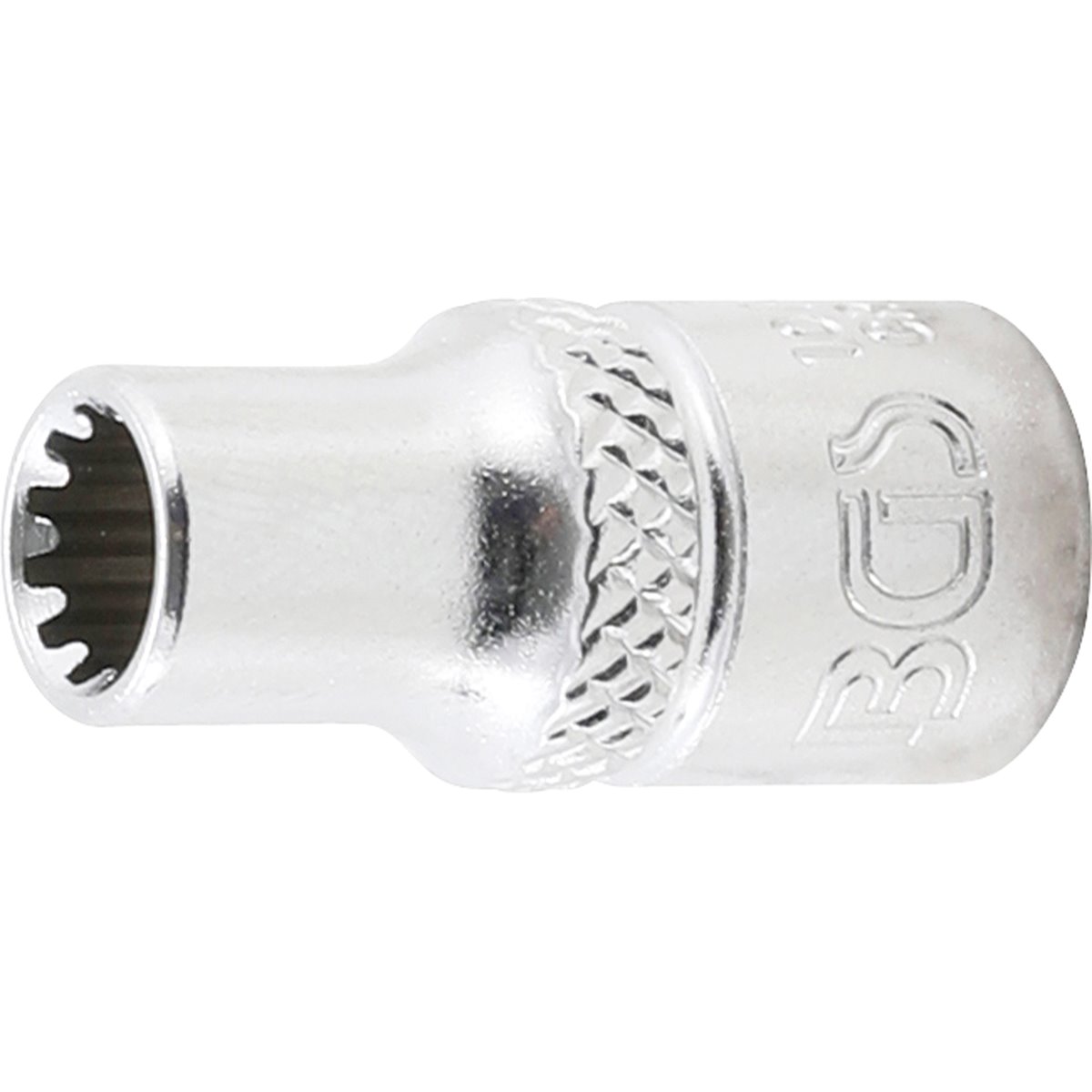 BGS 10102 Socket, Gear Lock, deep, 6,3 mm (1/4") D rive, 5.5 mm