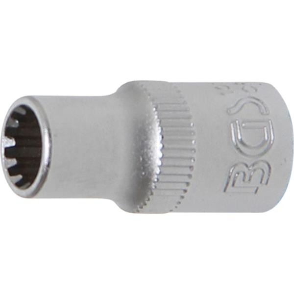 BGS 10106 Steckschlüssel-Einsatz Gear Lock, Antrie b Innenvierkant 6,3 mm (1/4"), SW 6 mm