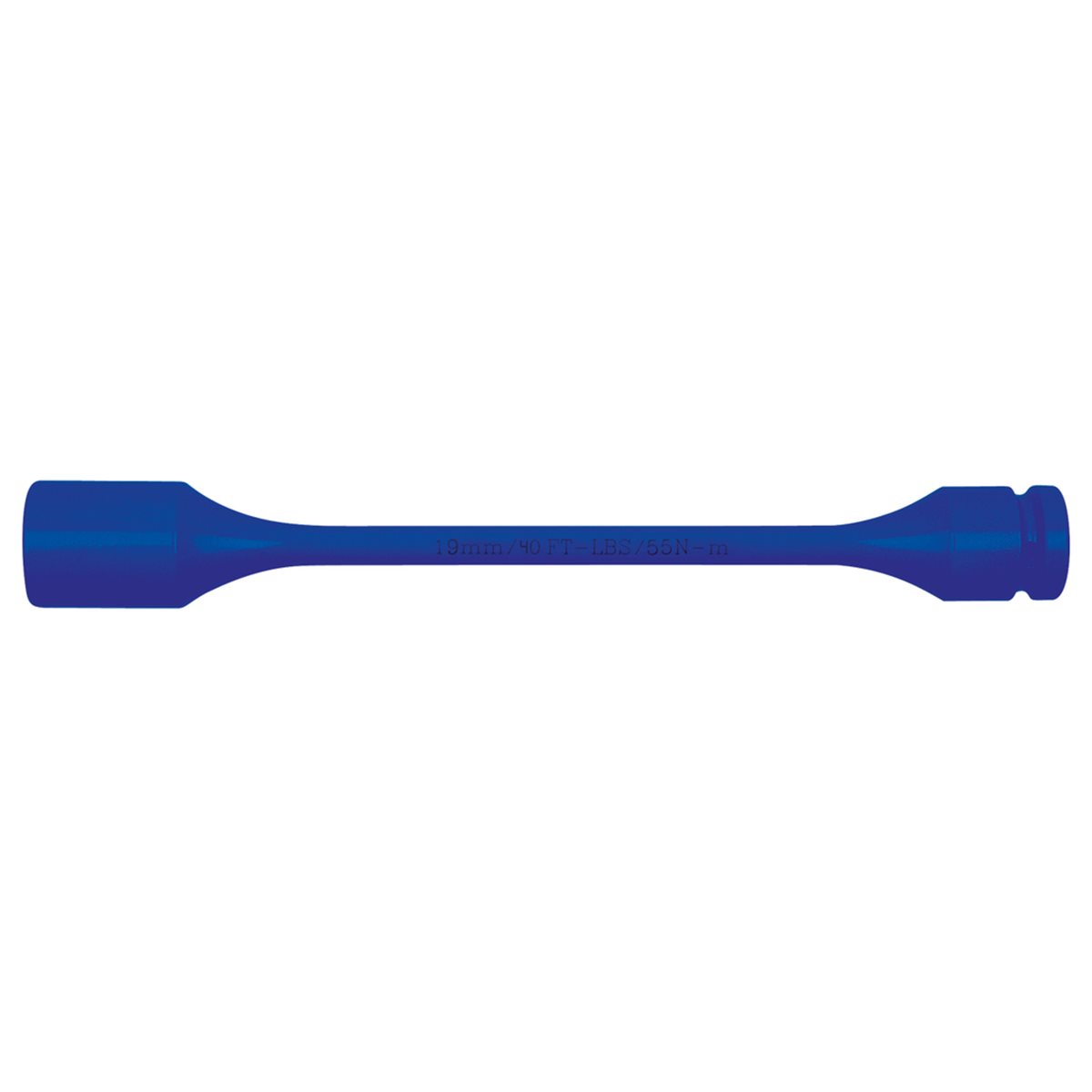 KS-Tools 515.1475 1/2" Torsions-Drehmomentbegrenze r-Stecknuss, 19mmx55Nm