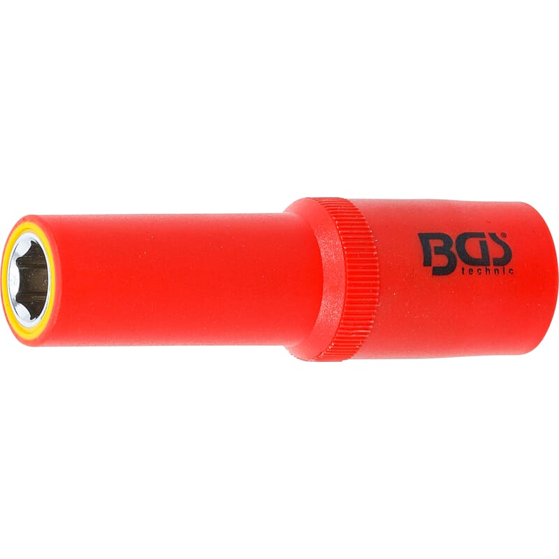 BGS 72061 VDE Socket, Hexagon, 12.5 mm (1/2") Driv e, 11 mm