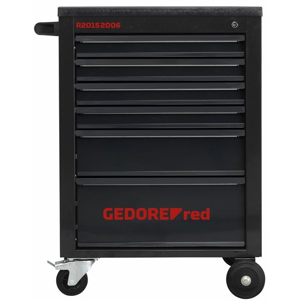 Gedore red R21560005 Workshop trolley MECHANIC with tool set 129 pieces