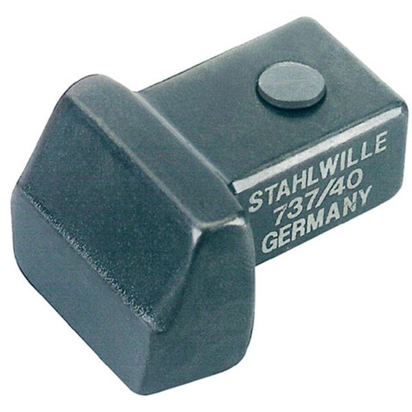 Stahlwille 737/40 Blank end insert tool 14 x 18 mm 