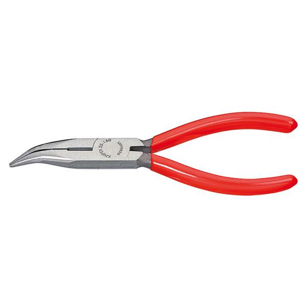 Knipex 25 21 160 SB Flachrundzange mit Schneide 