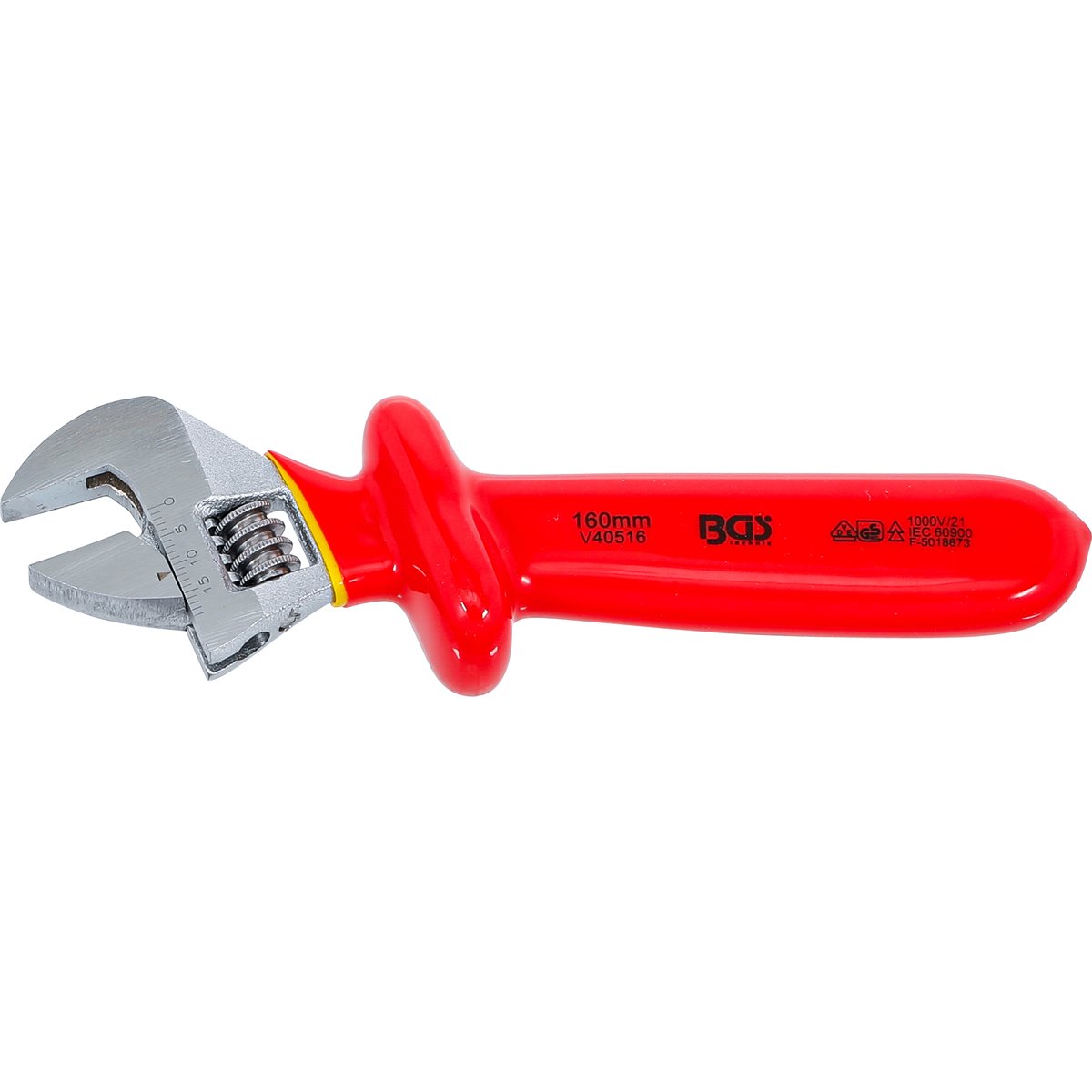 BGS 71096 VDE Adjustable Wrench, max. 20.5 mm 