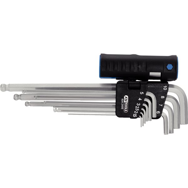 KS-Tools 920.2400 Innen6kant-Winkelstiftschlüssel- 