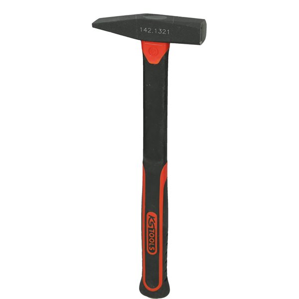 KS-Tools 142.1321 Schlosserhammer m.Fiberglasstiel 