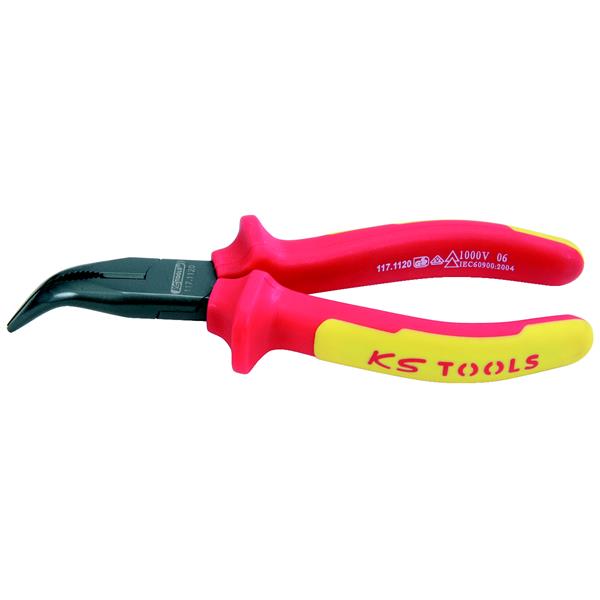 KS-Tools 117.1120 ERGOTORQUE VDE Flachrundzange,ge 