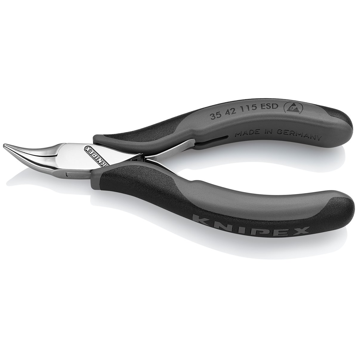 Knipex 35 42 115 ESD Electronics Pliers ESD with multi-component grips 115 mm