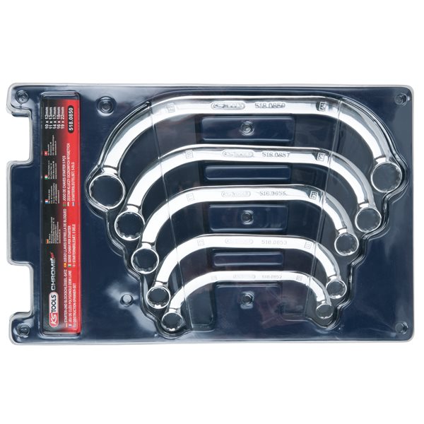 KS-Tools 518.0850 CHROME+Starter-Blockschlüssel-Sa 