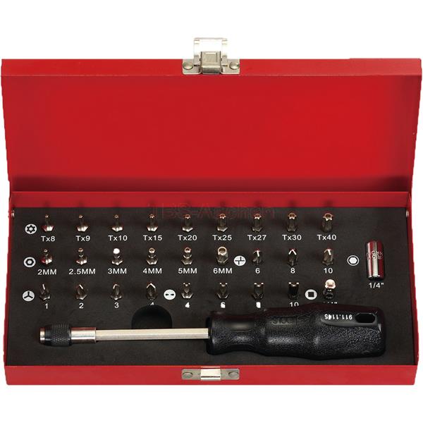 KS-Tools 911.2029 1/4" Bit-Satz,29-tlg." 