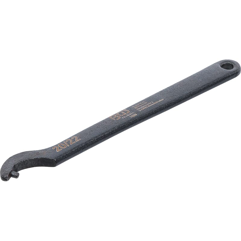 BGS 74209 Hook Wrench with Pin, 20 - 22 mm 