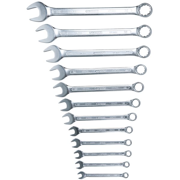 KS-Tools 517.0085 CLASSIC Ringmaulschlüssel-Satz, abgewinkelt, 12-tlg. 10-32mm