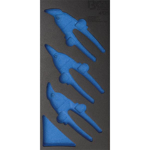 BGS 4125-1 Werkstattwageneinlage 1/3, leer, für Ar t. 4125