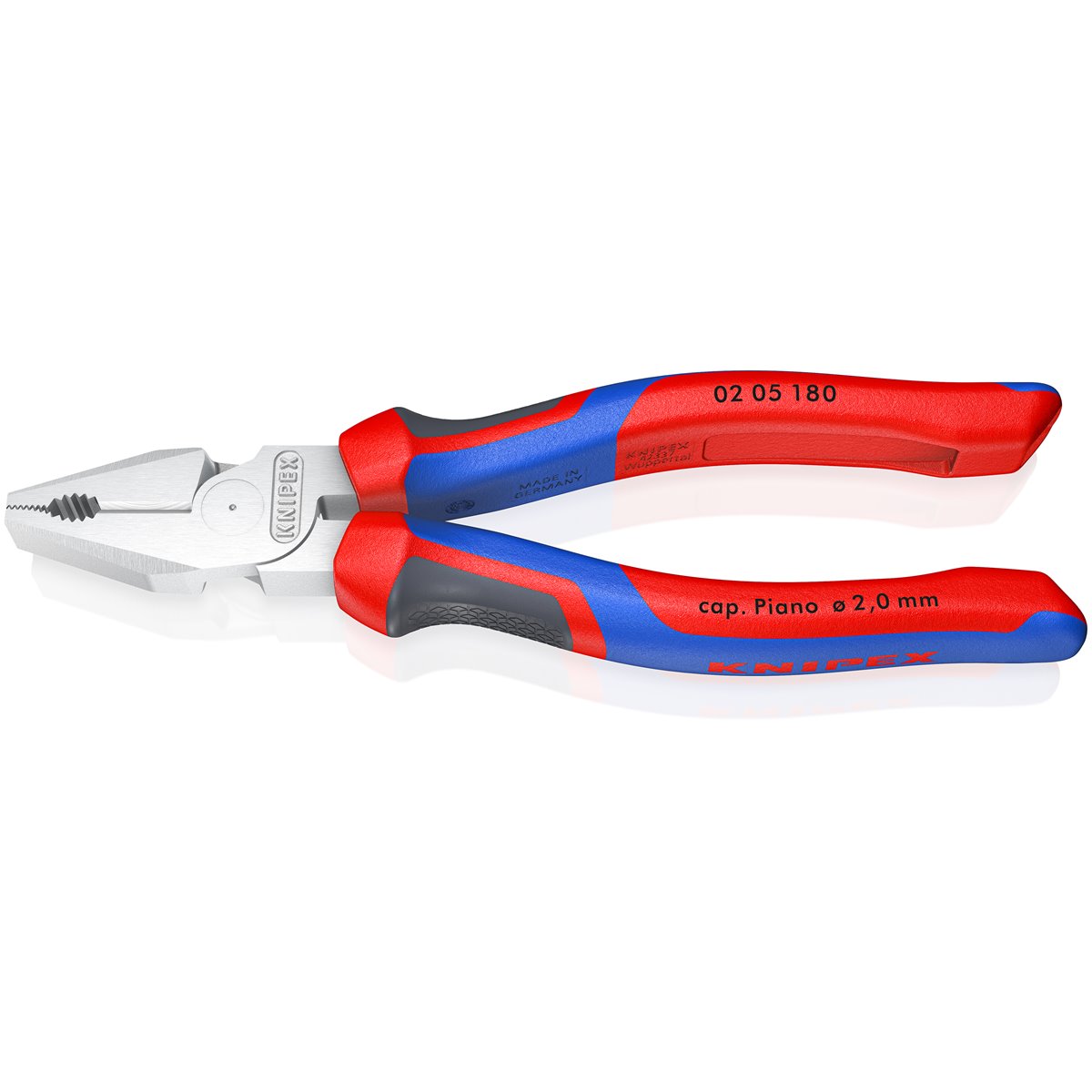 Knipex 02 05 180 COMBINATION PLIERS - new comfort grips 2024