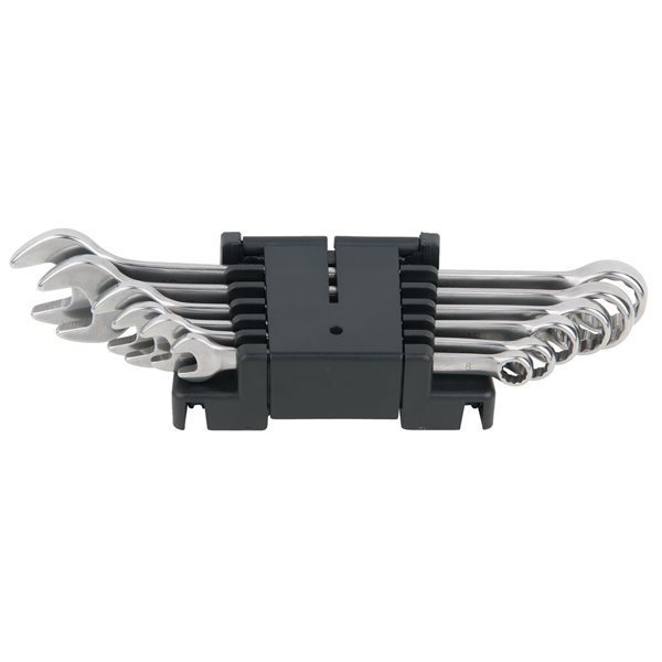 KS-Tools 964.0130 STAINLESS STEEL Combination span ner set, offset, 6 pcs