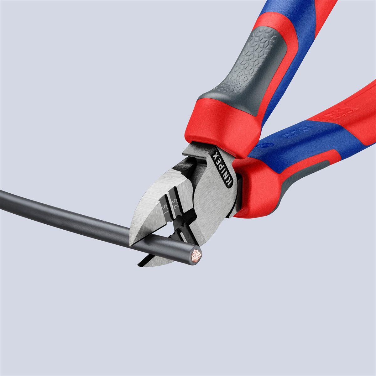 Knipex 14 22 160 Abisolier-Seitenschneider - neue Comfort-Griffhüllen 2024