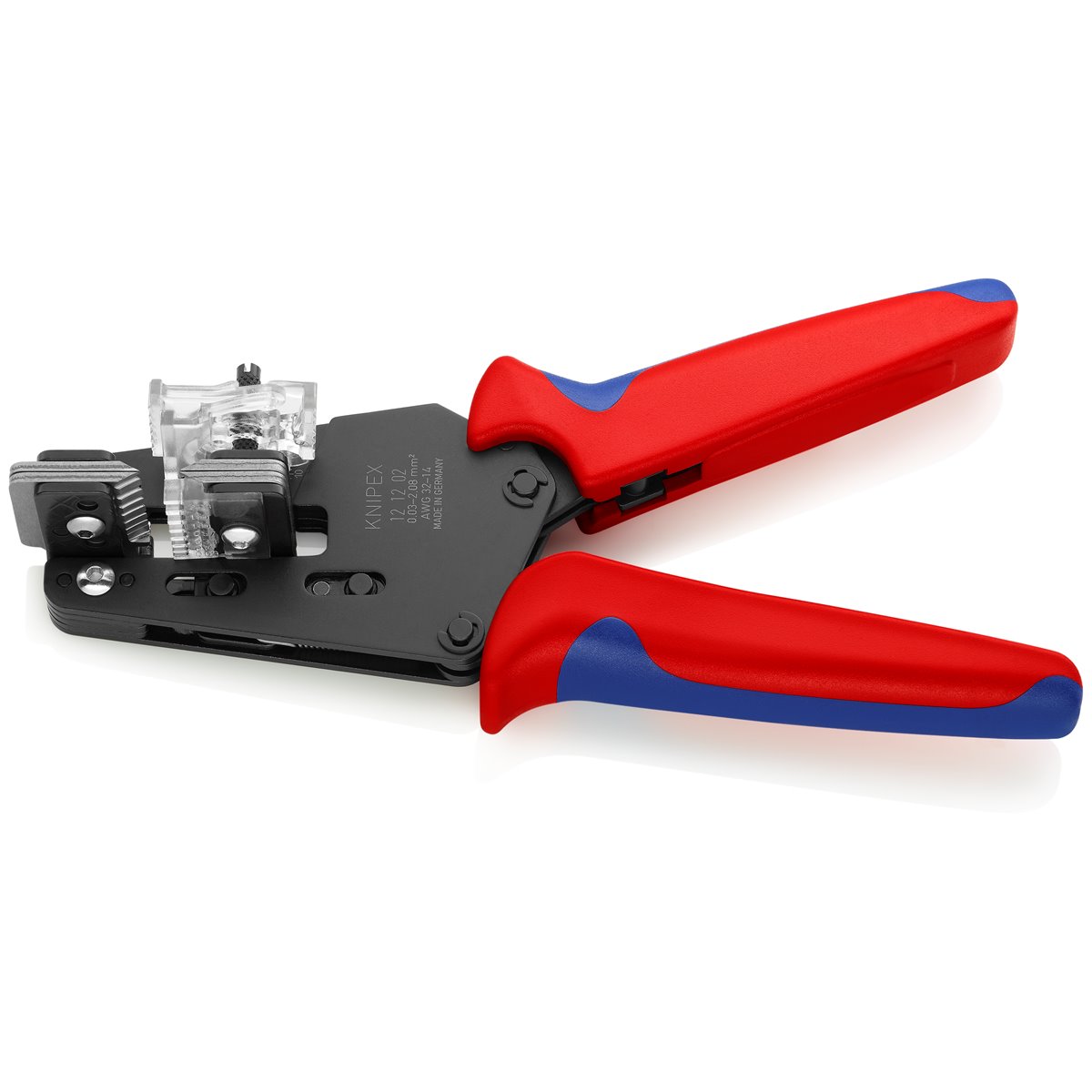 Knipex 12 12 02 Precision Insulation Stripper burnished 195 mm