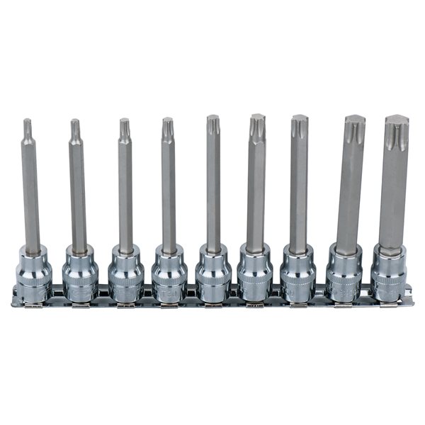 KS-Tools 918.1550 3/8" CHROME+ Bit-Stecknuss-Sat 
