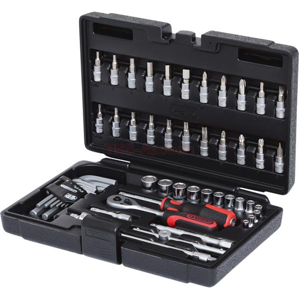 KS-Tools 911.0651 1/4" Socket set, 51 pcs 