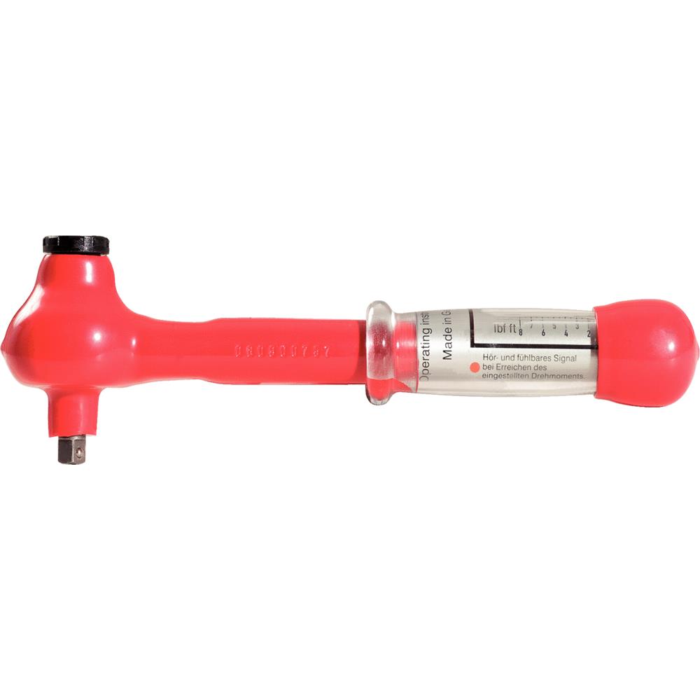 KS-Tools 117.1402 Insulated mini torque wrench 1/4 ", 5-25Nm