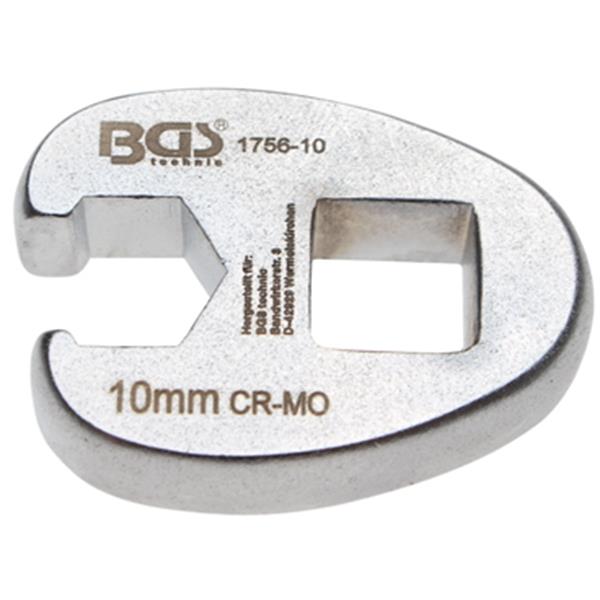 BGS 1756-10 Crowfoot Spanner, 10 mm (3/8") Drive, 10 mm