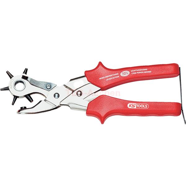 KS-Tools 118.0043 Revolverlochzange,hebelübersetzt 