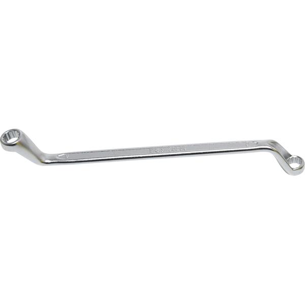 BGS 30208 Double Ring Spanner, deep offset ends, 8 x 9 mm