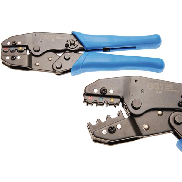 BGS 1426 Ratchet Crimping Tool, for insulated Term inals 0.5 - 6 mm²