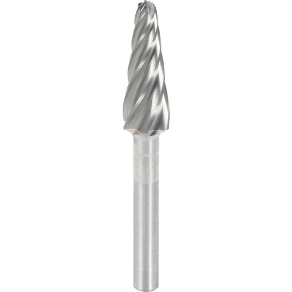 KS-Tools 515.3291 Frässtift Alu Form KEL / Rund-Ke gelform, 1225/6 12x25x70 mm