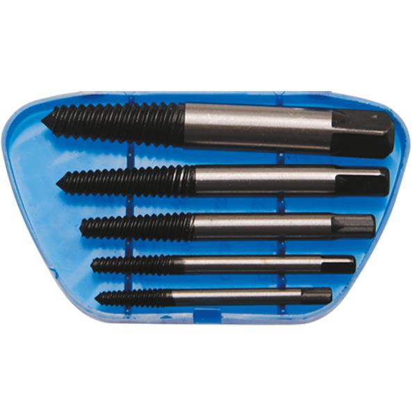 BGS 1895 Screw Extractor Set, Sizes 1 - 5, 5 pcs. 