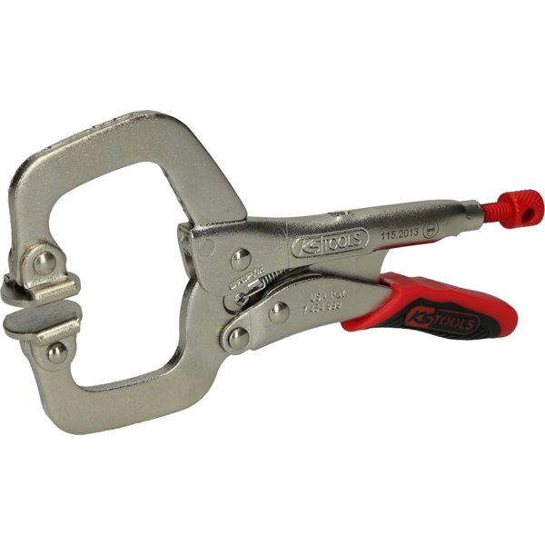 KS-Tools 115.2013 Schweiß-Klammer-Gripzange, 275mm 