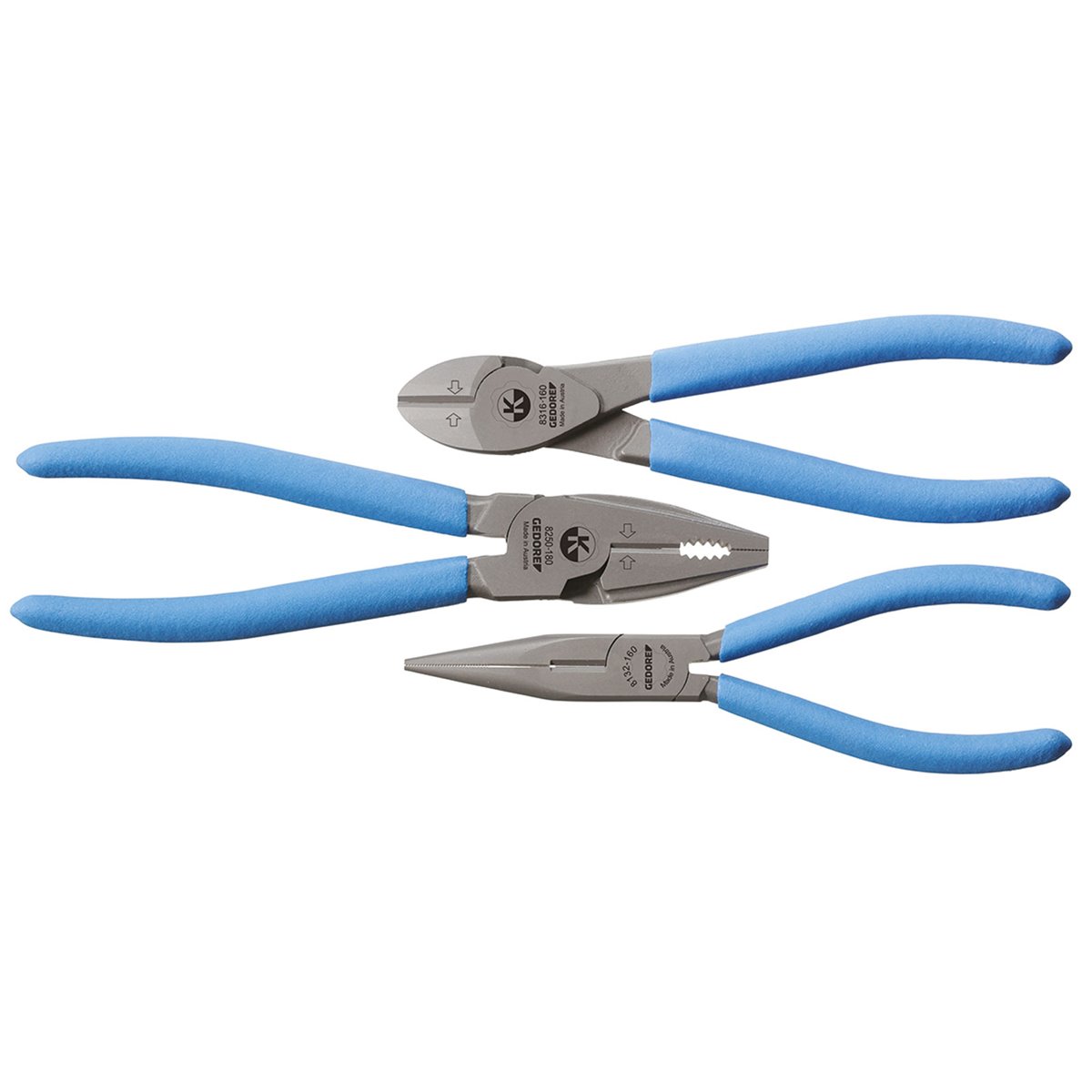 Gedore S 8003 TL Pliers set, 3 pcs 