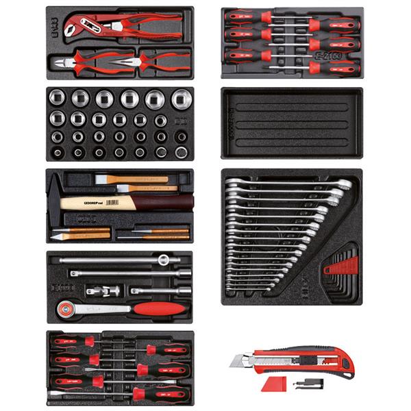 Gedore red R21010000 Tool set 8xCT modules +cutter 