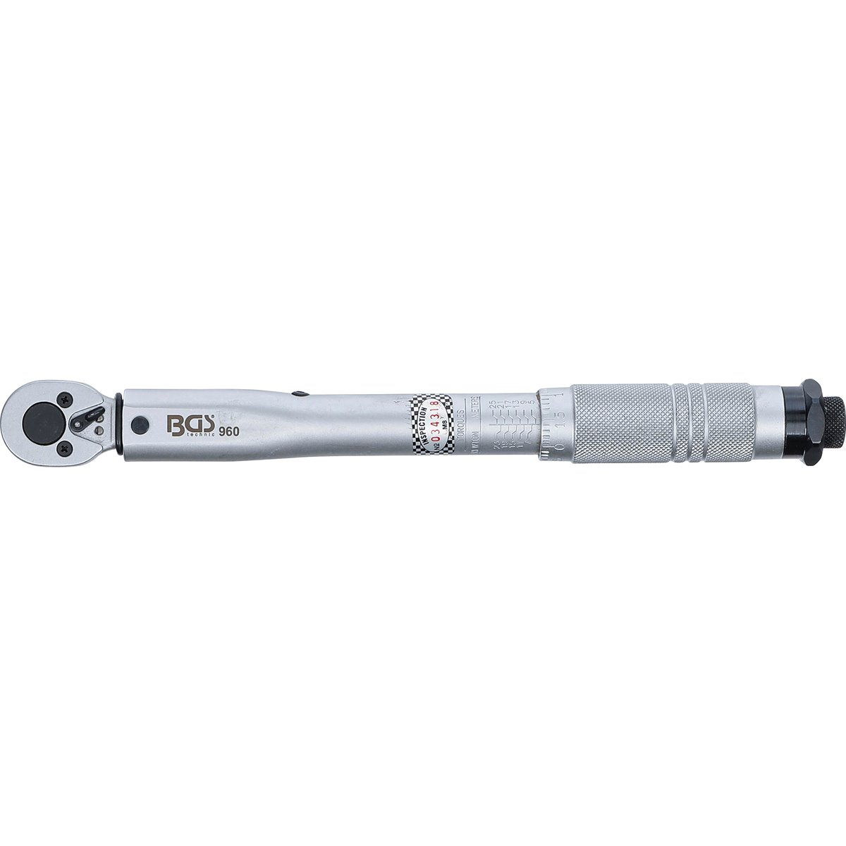 BGS 960 Torque Wrench, 6.3 mm (1/4"), 5 - 25 Nm 