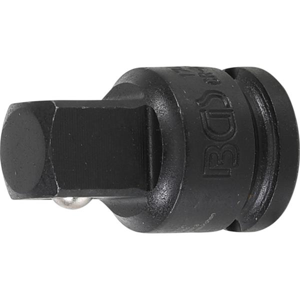 BGS 174 Impact Socket Adaptor, internal square 10 mm (3/8") - external square 12.5 mm (1/2")