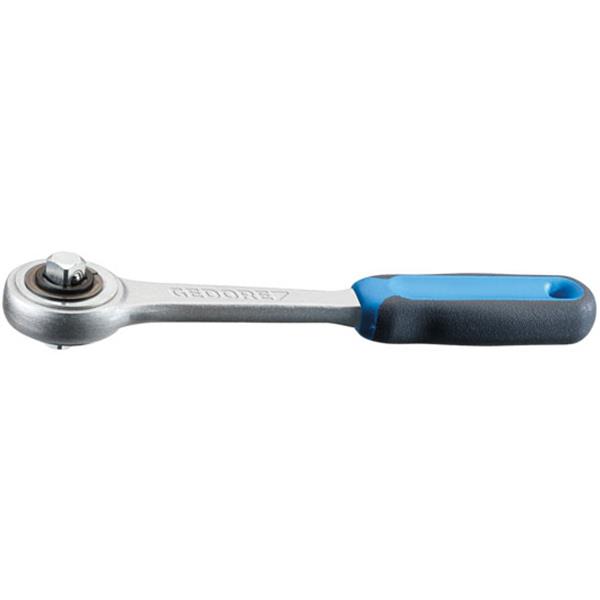 Gedore 2093 Z-94 Ratchet handle with coupler 1/4" 129 mm