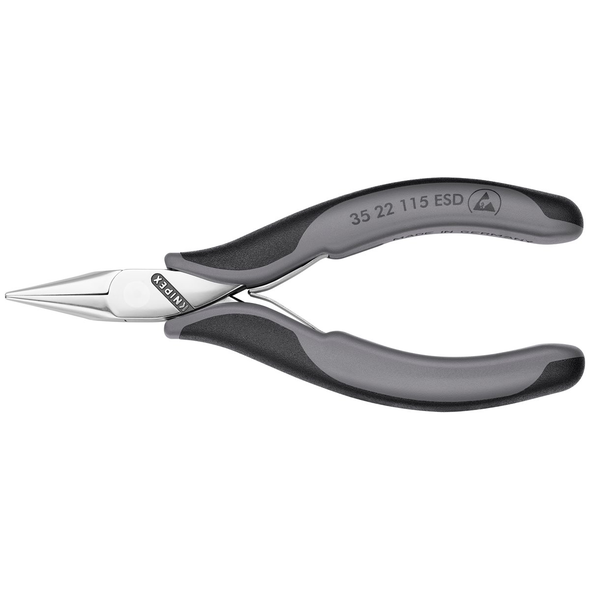 Knipex 35 22 115 ESD Electronics Pliers ESD with multi-component grips 115 mm