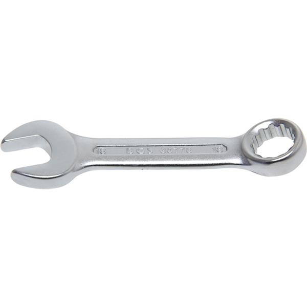 BGS 30778 Maul-Ringschlüssel, extra kurz, SW 18 mm m