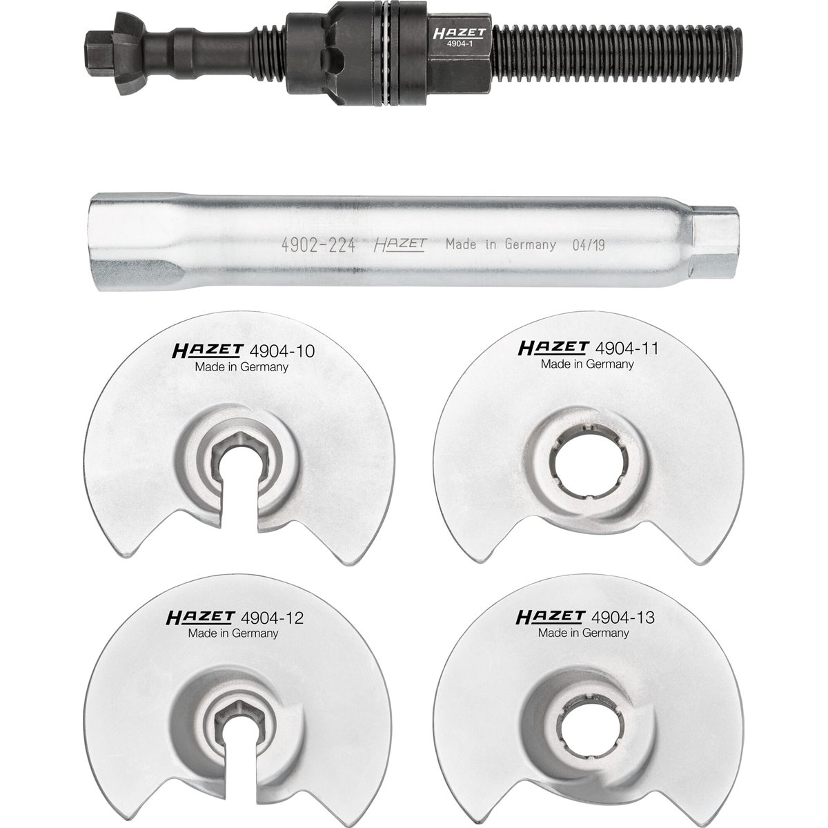 Hazet 4904/6 Universal inside spring vice set 