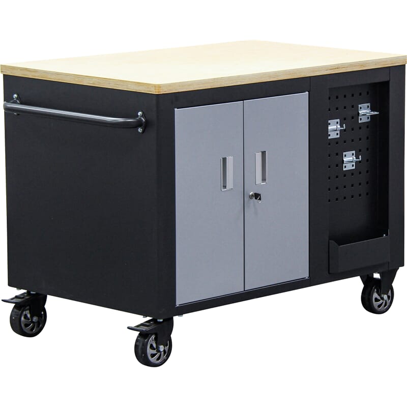 BGS 4199 Workshop Trolley, 2x 5 Drawers, 1 Cabinet , empty