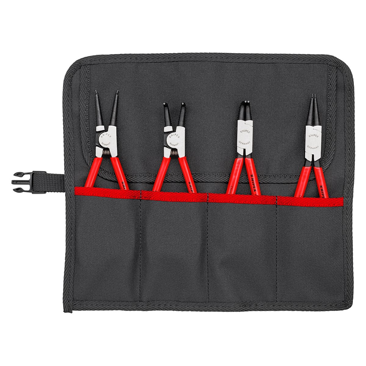 Knipex 00 19 56 ROLL BAG WITH 4 PLIERS 